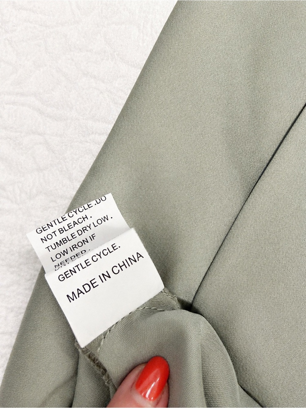 SHEIN Satin Maxi Dress Sage Green High Neck Sleeveless Slip Dress Size M - Picture 13 of 13